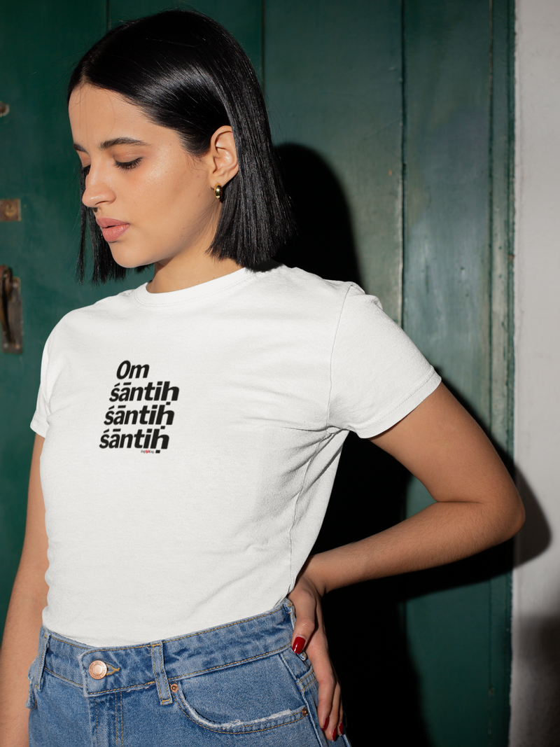 CAMISETA OM SANTIH SANTIH SANTIH 2